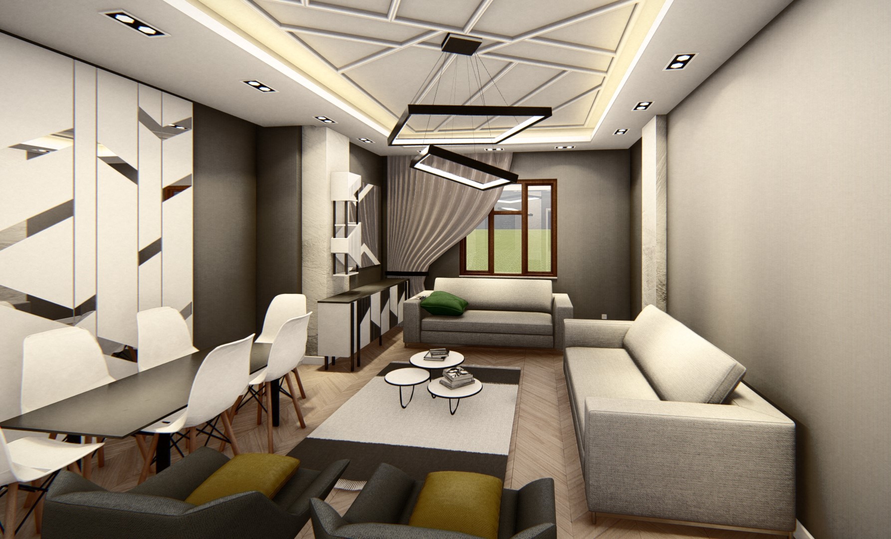 Gazikent Daire İç Tasarım